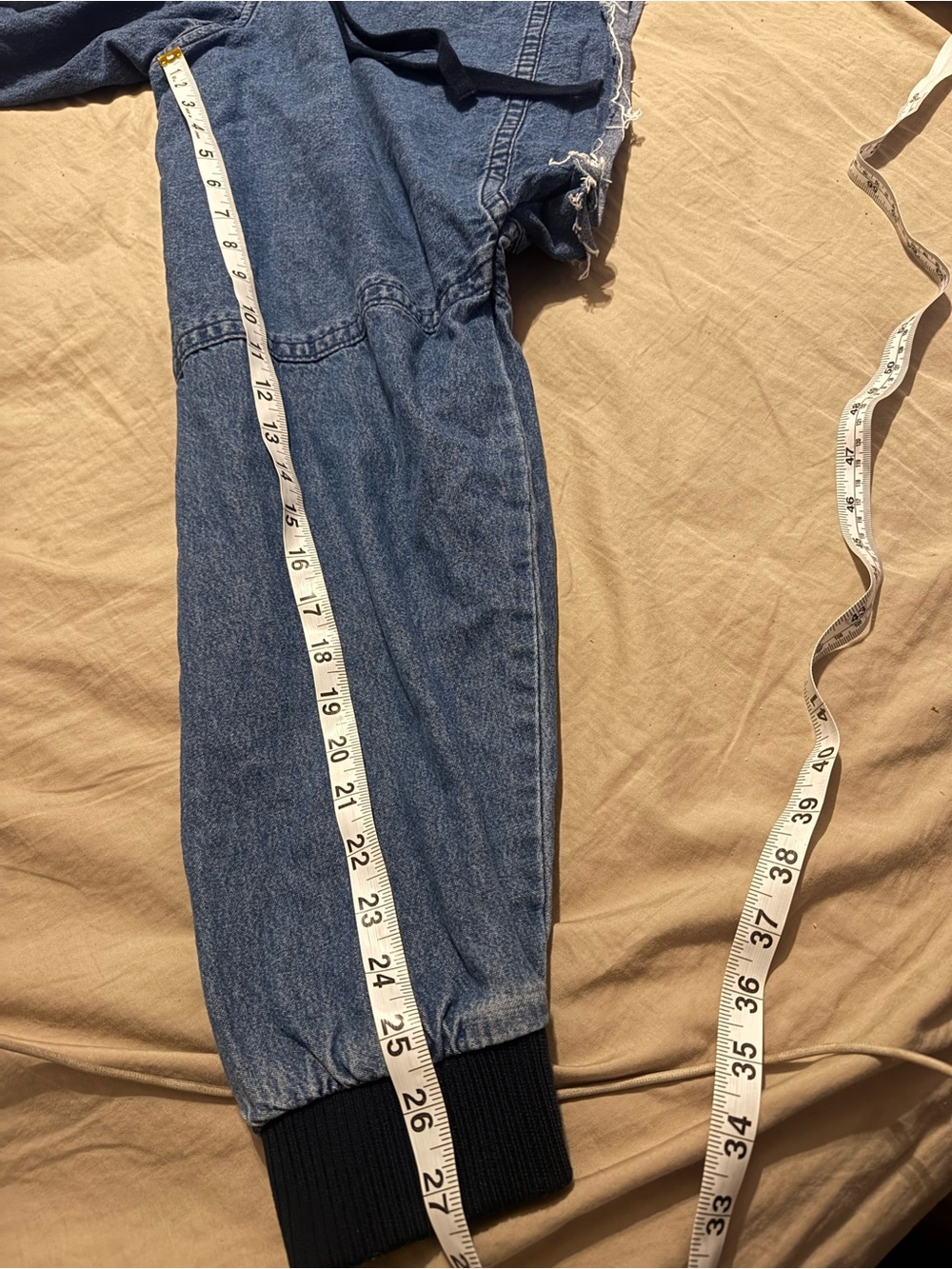 Coca-Cola By Spirit Jersey Denim Cropped Pull Over Hoodie Raw Hem Size S - Picture 10 of 10